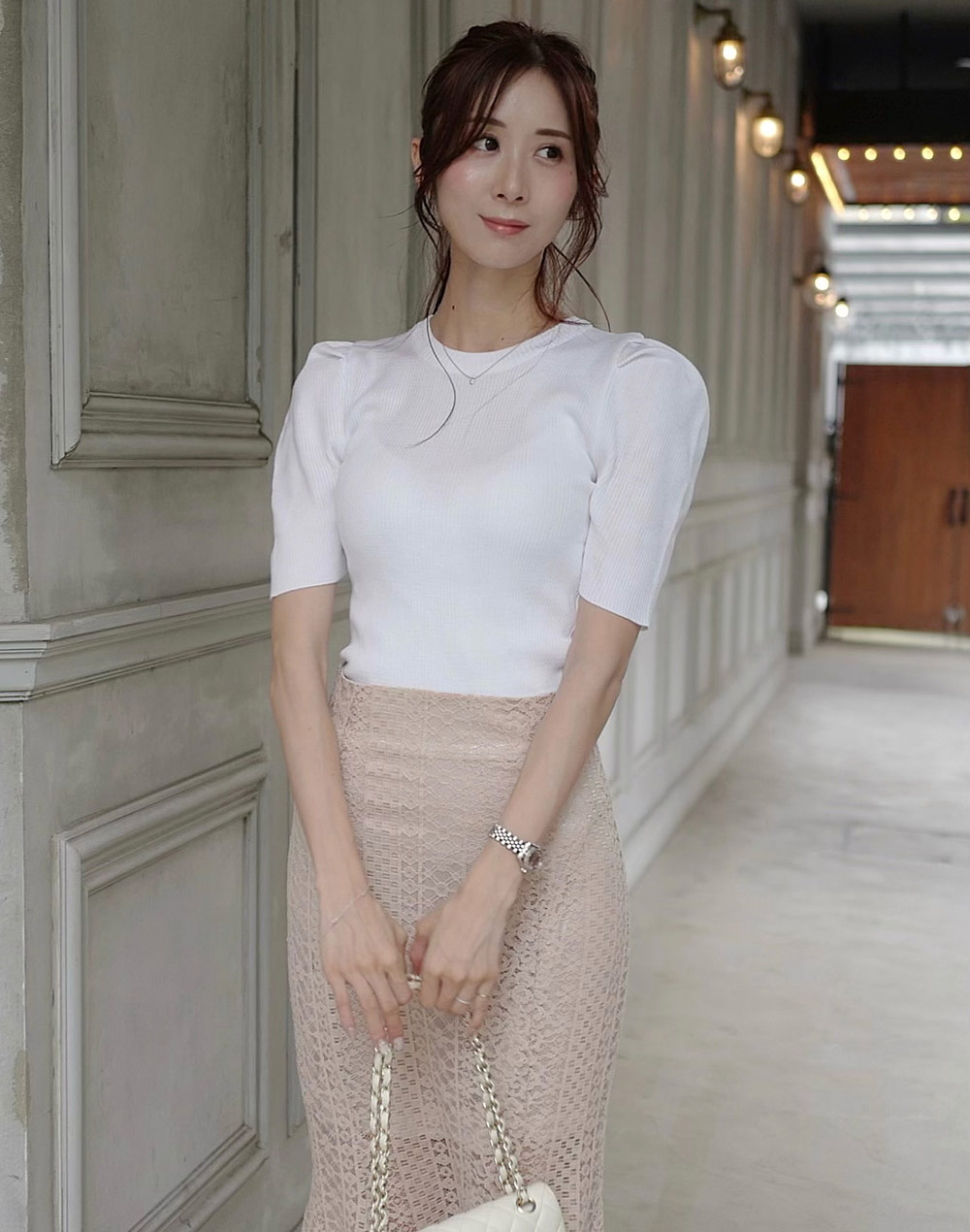 レースマーメイドスカート | 詳細画像15