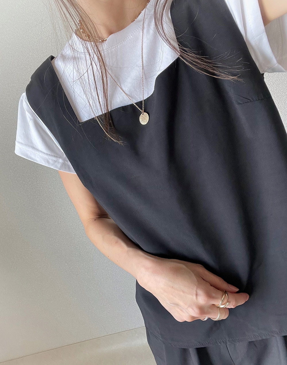 夏の断捨離！LYFT バックプリントノースリーブセット 夏の断捨離！LYFT バックプリントノースリーブセット 夏の断捨離！LYFT