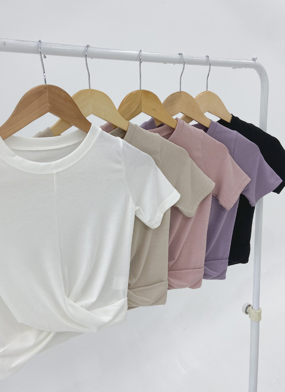 ツイスト半袖Tシャツ | DHOLIC | 詳細画像4