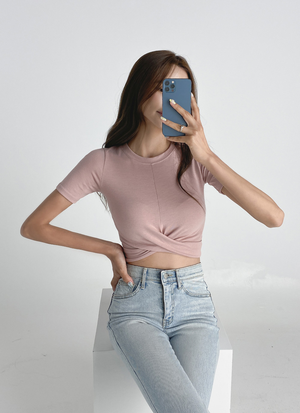 ツイスト半袖Tシャツ | DHOLIC | 詳細画像21