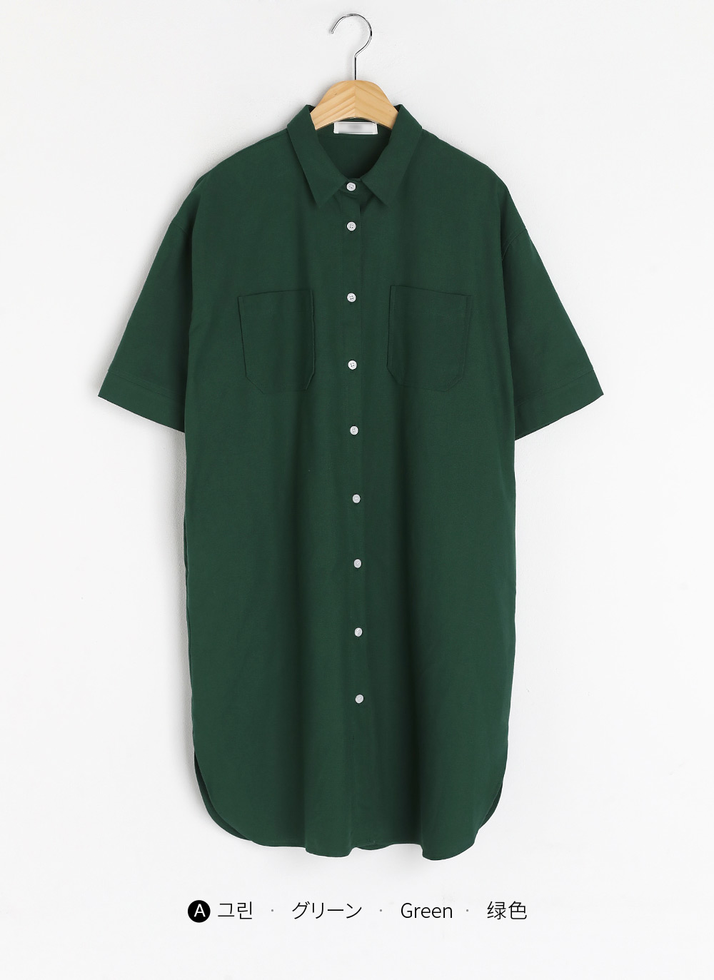 2TYPEポケットシャツワンピース | DHOLIC | 詳細画像19