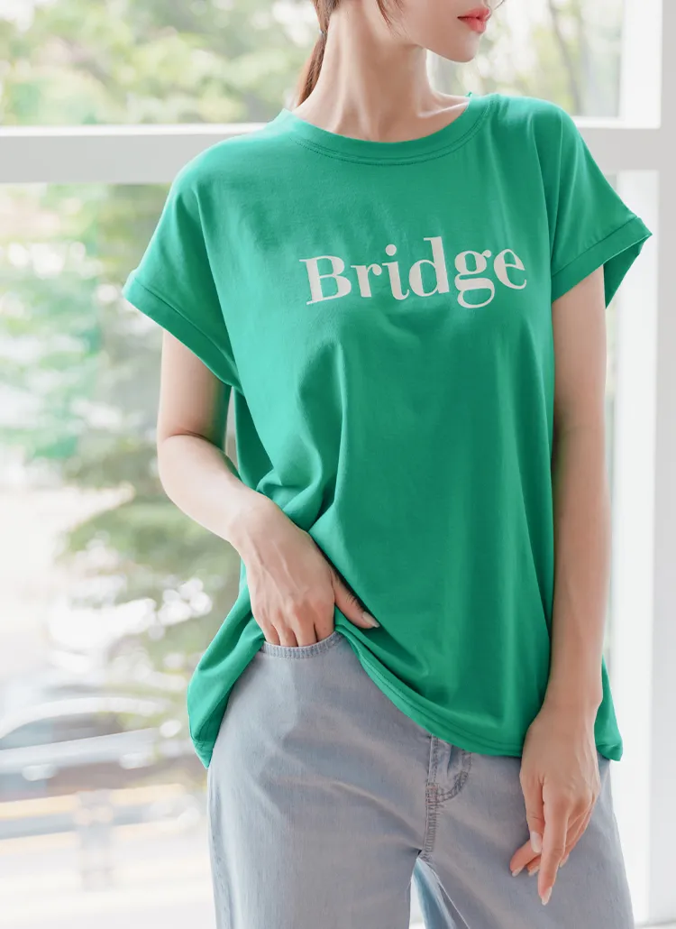 BridgeドルマンスリーブTシャツ | freepany | 詳細画像1