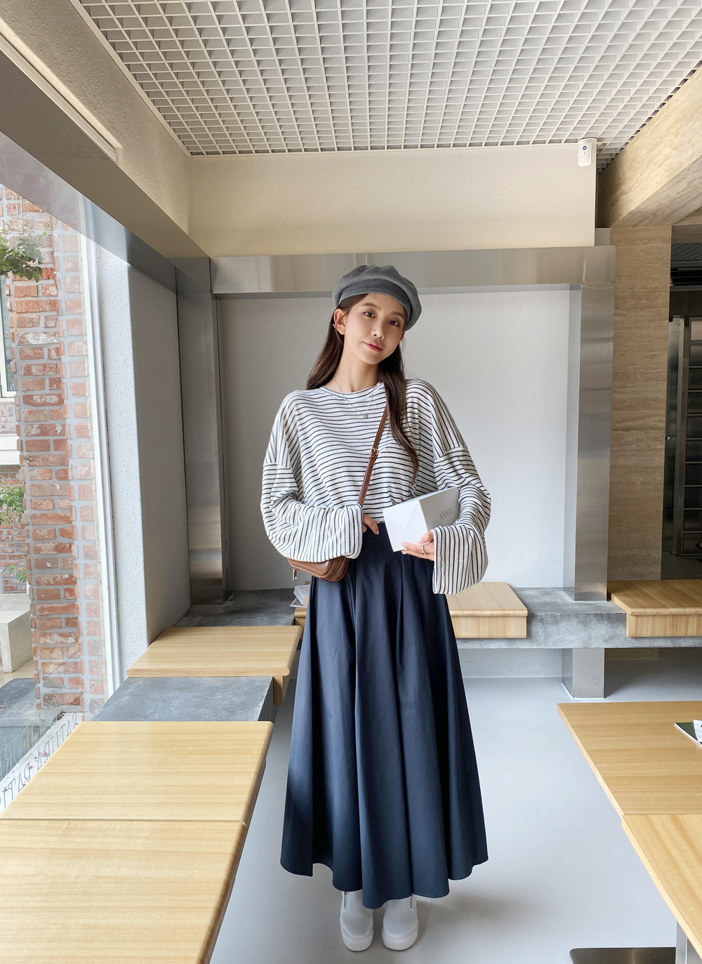 ユニセックスボーダーTシャツ | レディースファッション通販 - DHOLIC