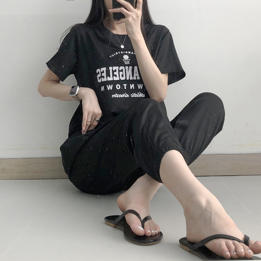 ロサンゼルス半袖Tシャツ&パンツSET | lilisense | 詳細画像18