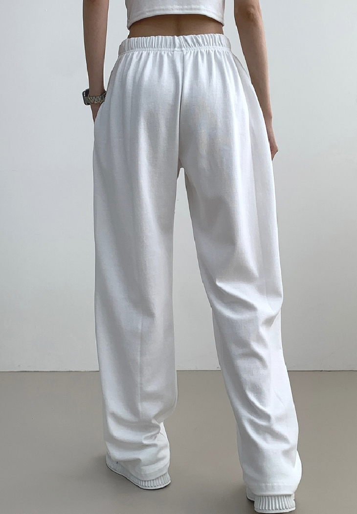 ドロストワイドスウェットパンツ | レディースファッション通販 - DHOLIC