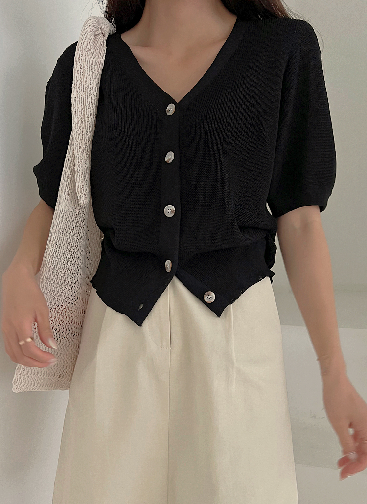 Ballsey【美品】半袖ニットカーディガンセット トップス 羽織 38