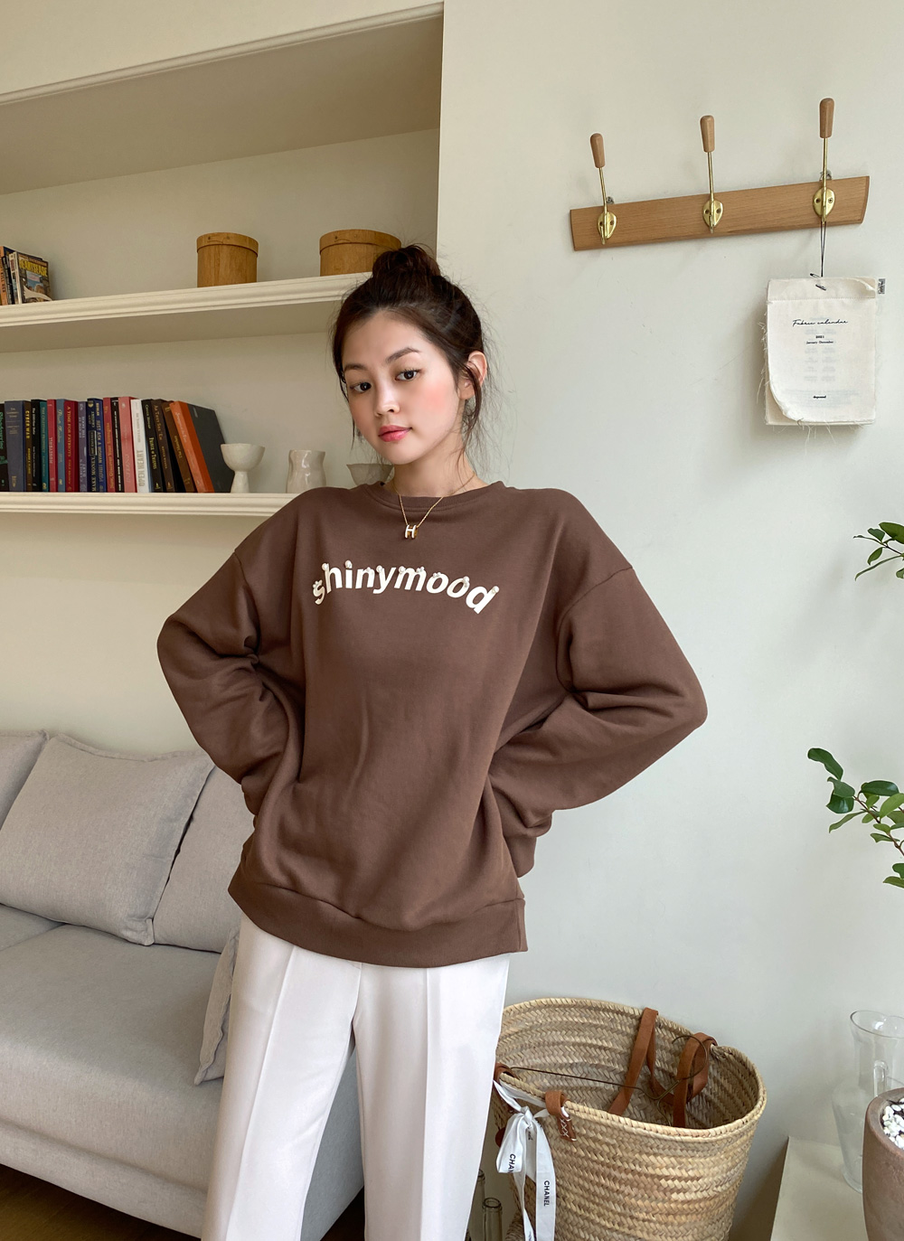 shinymoodフェイクパールスウェット | レディースファッション通販