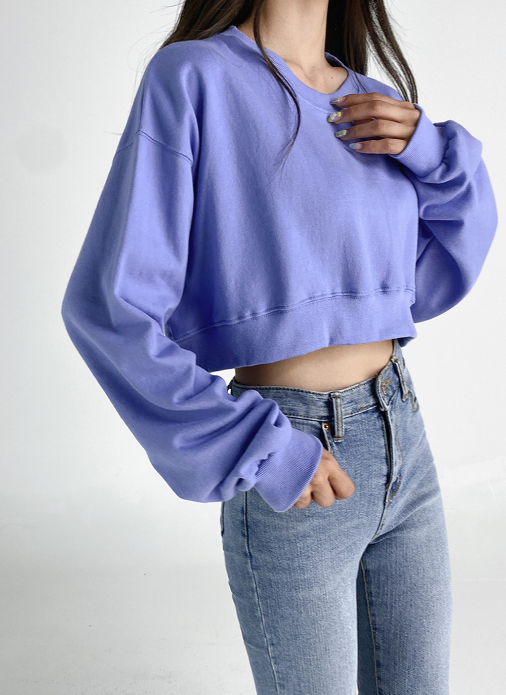 【boohoo】クロップド丈トップス スウェット&パンツ set クロップドスウェット | レディースファッション通販 - DHOLIC