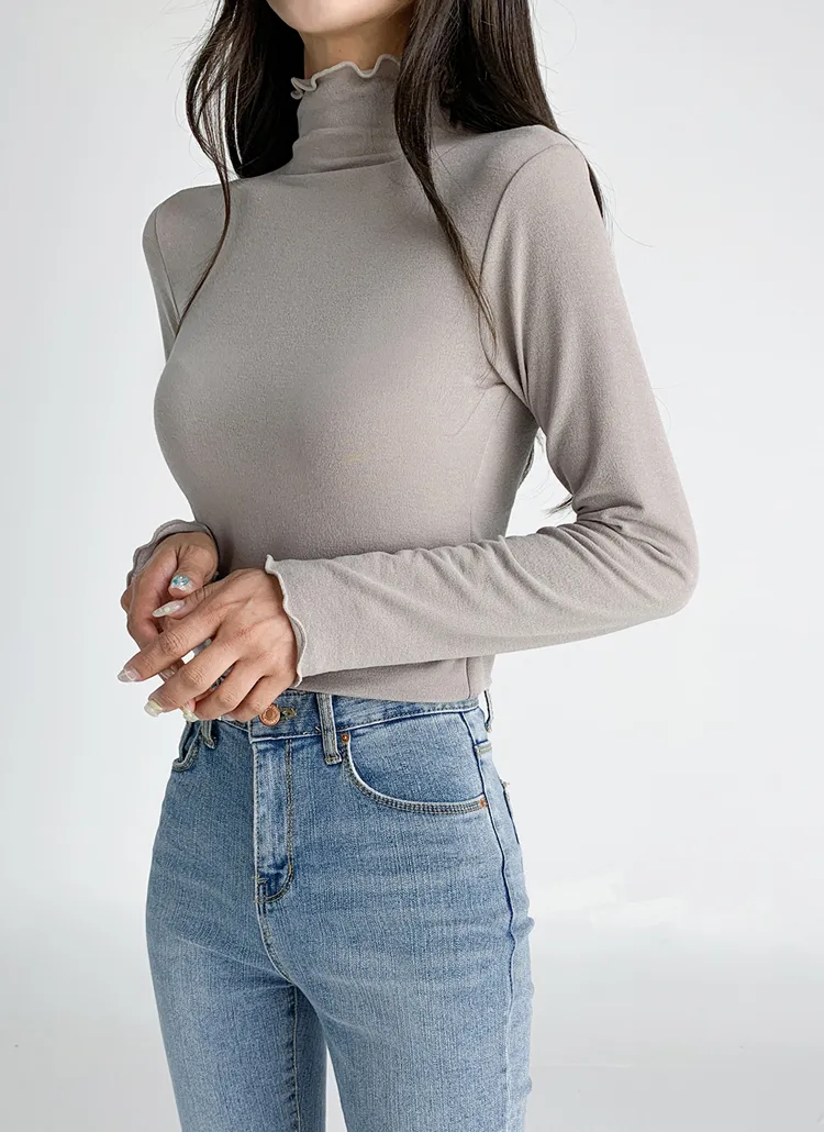 ハイネックメロウTシャツ | DHOLIC | 詳細画像1