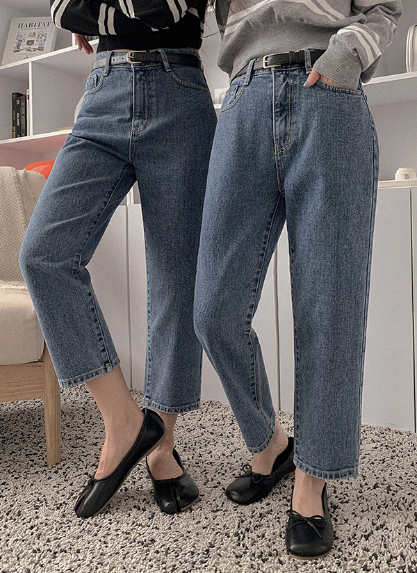 8分丈ルーズデニムパンツ | レディースファッション通販 - DHOLIC