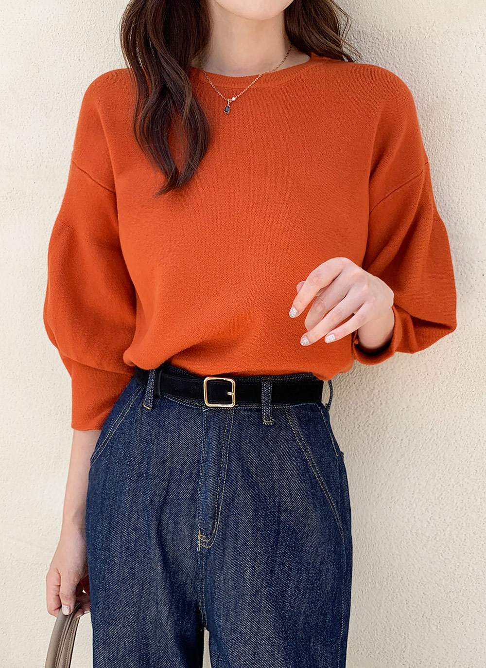 45r 45rpm ネイビー パフスリーブ 五分袖ニット M 45r 45rpm ネイビー パフスリーブ 五分袖ニット M - メルカリ