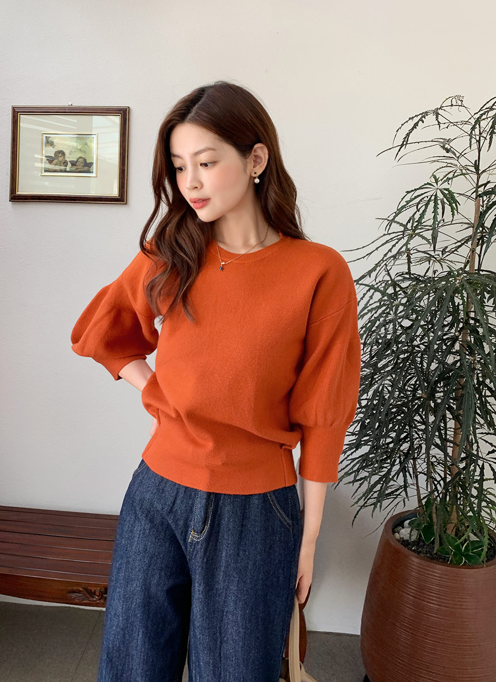 パフスリーブニット | レディースファッション通販 - DHOLIC