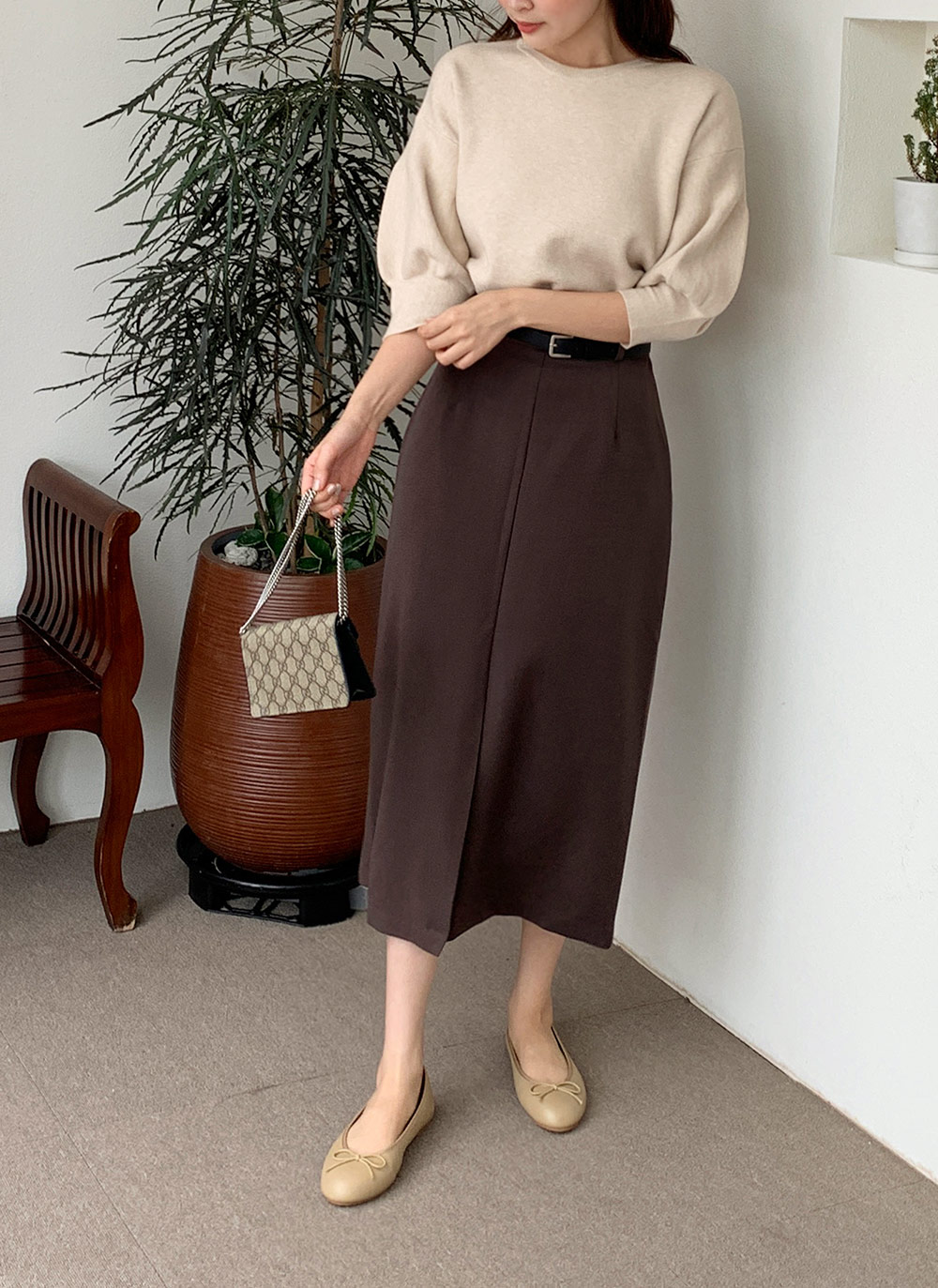 パフスリーブニット | レディースファッション通販 - DHOLIC