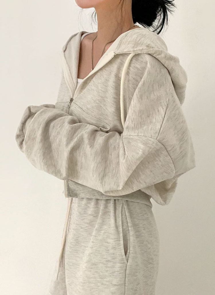 dlo ジップアップホワイトクロップジャケットL dlo ジップアップホワイトクロップジャケットL