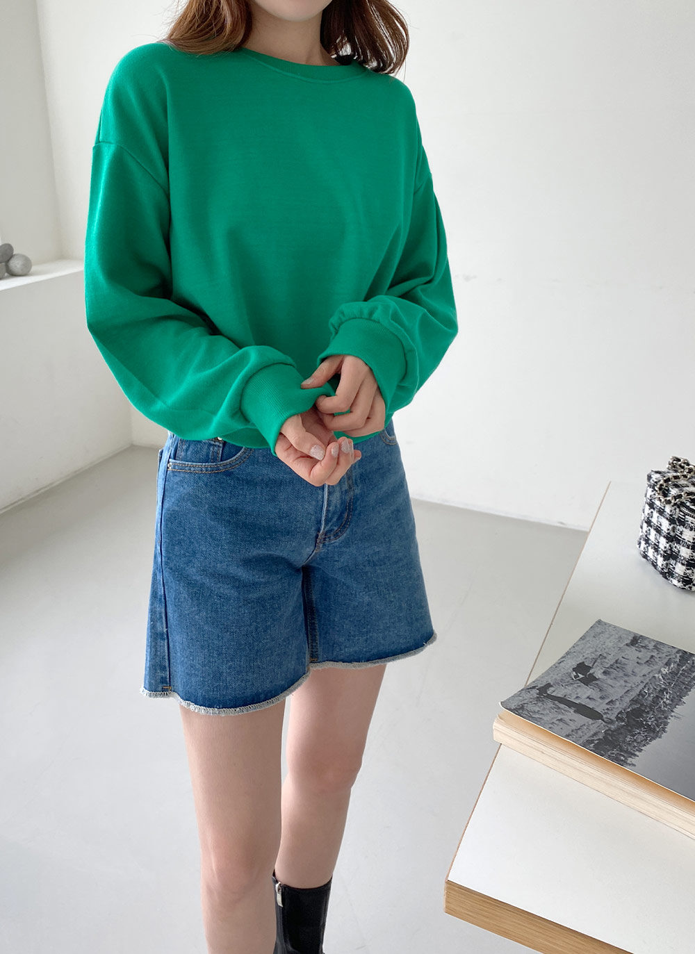 バックロゴスリットスウェット | レディースファッション通販 - DHOLIC