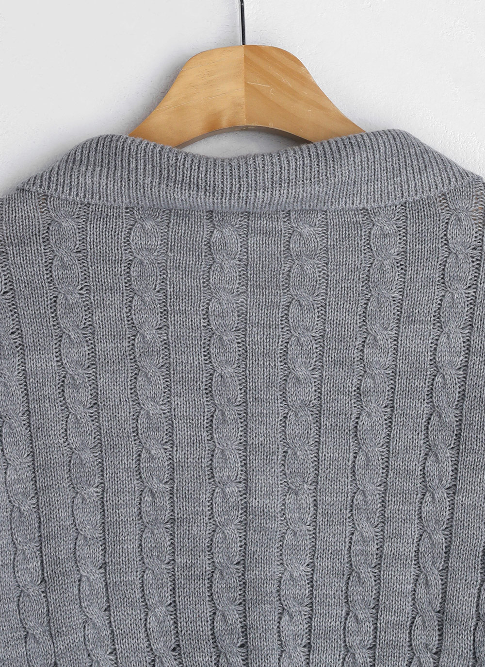 ダブルジップカラーケーブルカーディガン | DHOLIC | 詳細画像26