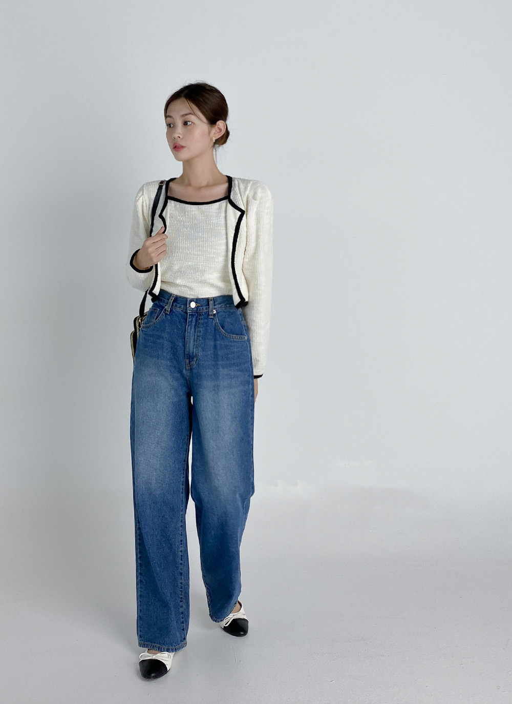 配色ツイードキャミ&カーディガンSET | DHOLIC | 詳細画像18