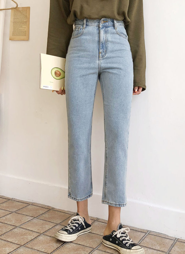 クロップドデニムパンツ P レディースファッション通販 Dholic 公式