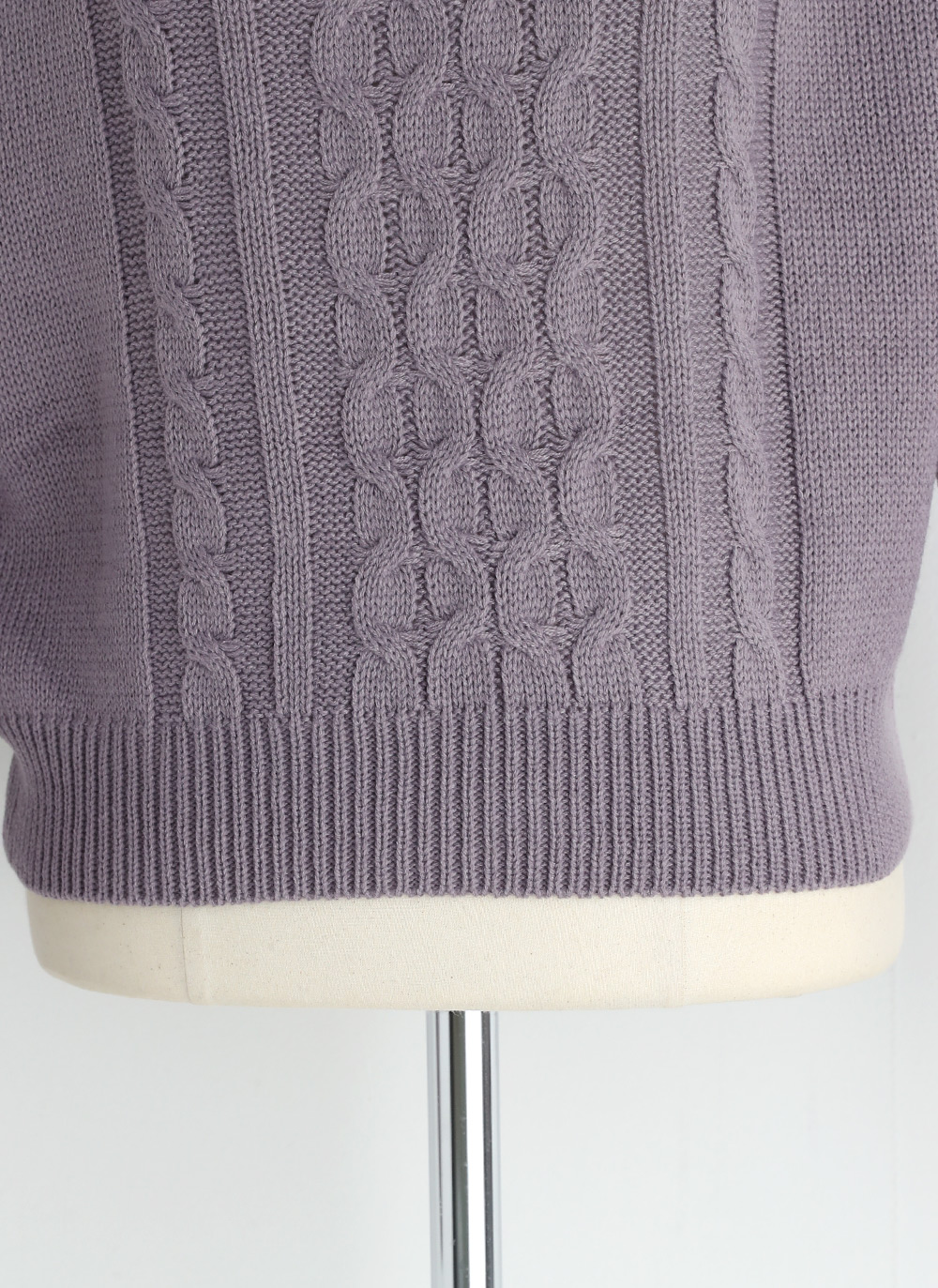 ケーブルショルダーカラーニット | DHOLIC | 詳細画像27