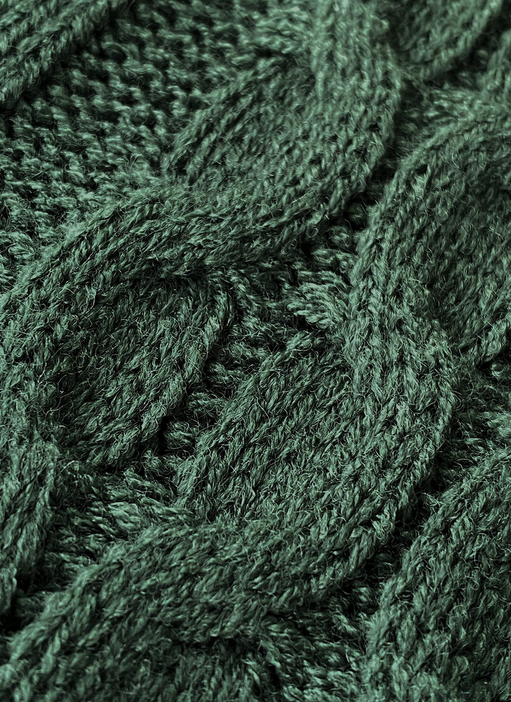 ケーブルショルダーカラーニット | DHOLIC | 詳細画像6