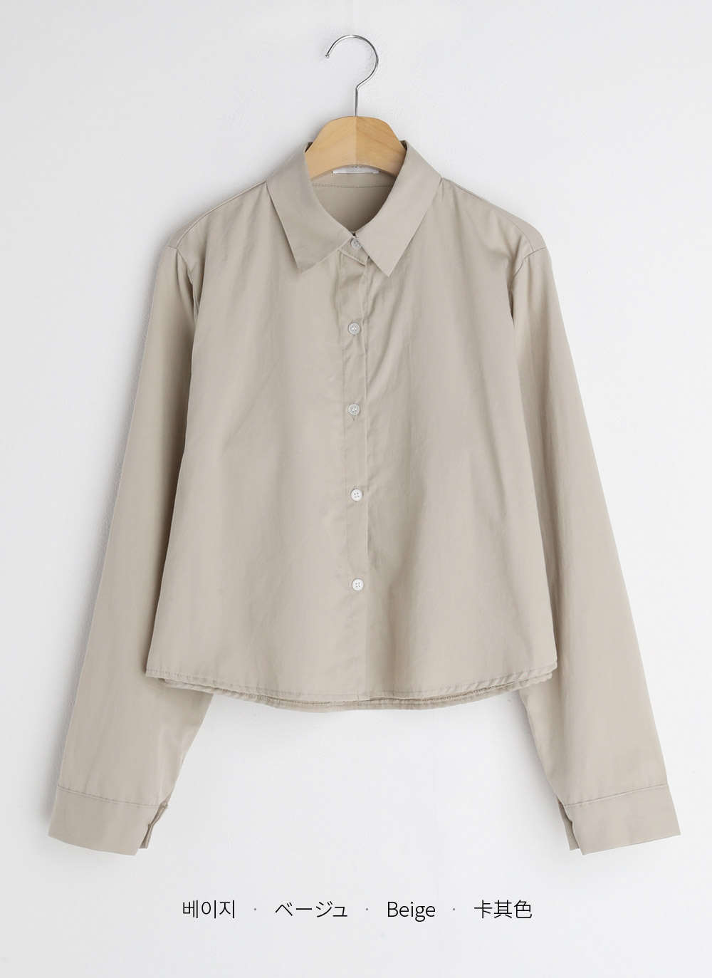 ラウンドヘムクロップドシャツ | DHOLIC | 詳細画像25