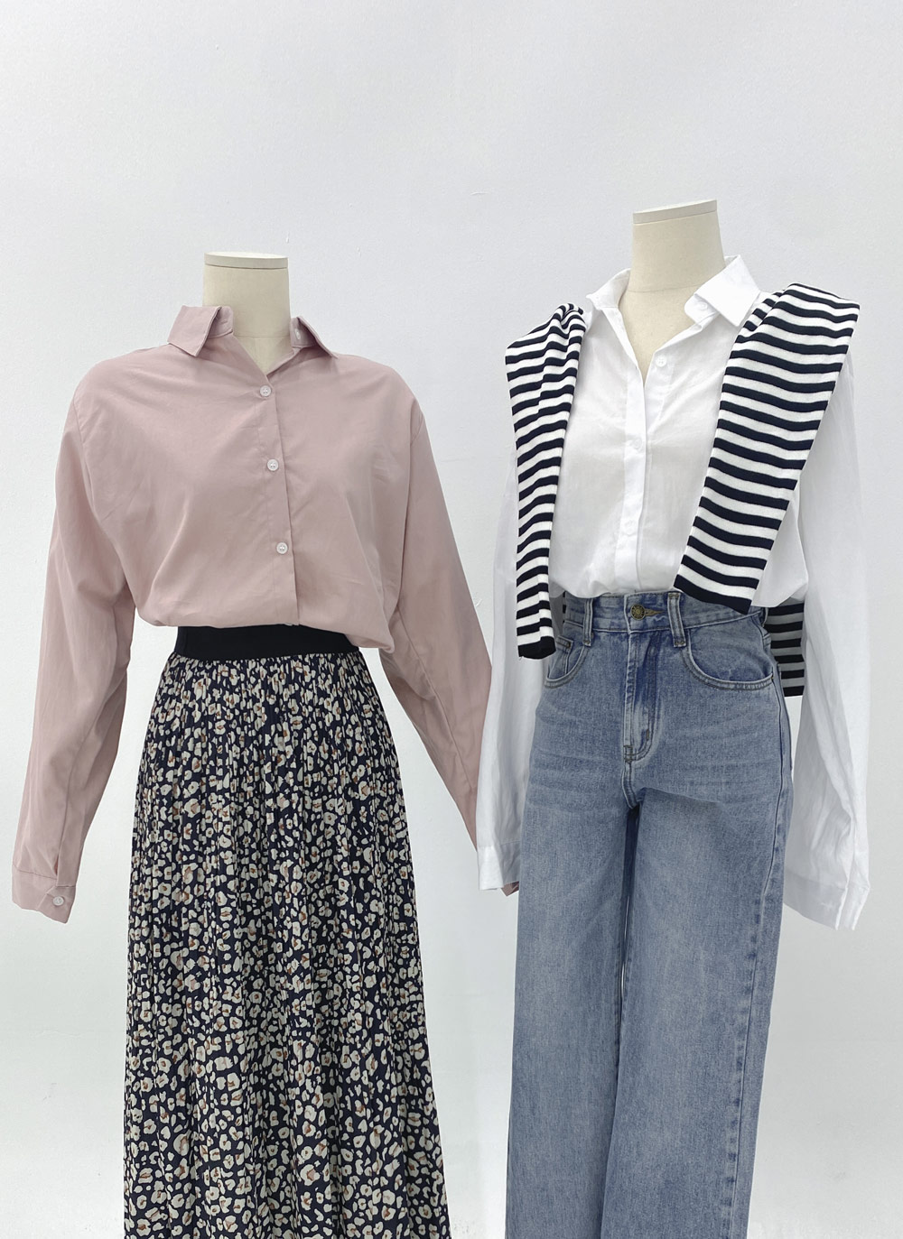 ラウンドヘムクロップドシャツ | DHOLIC | 詳細画像3