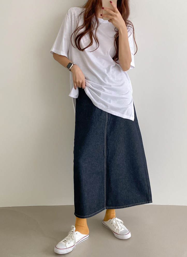 サイドスリットTシャツ | レディースファッション通販 - DHOLIC