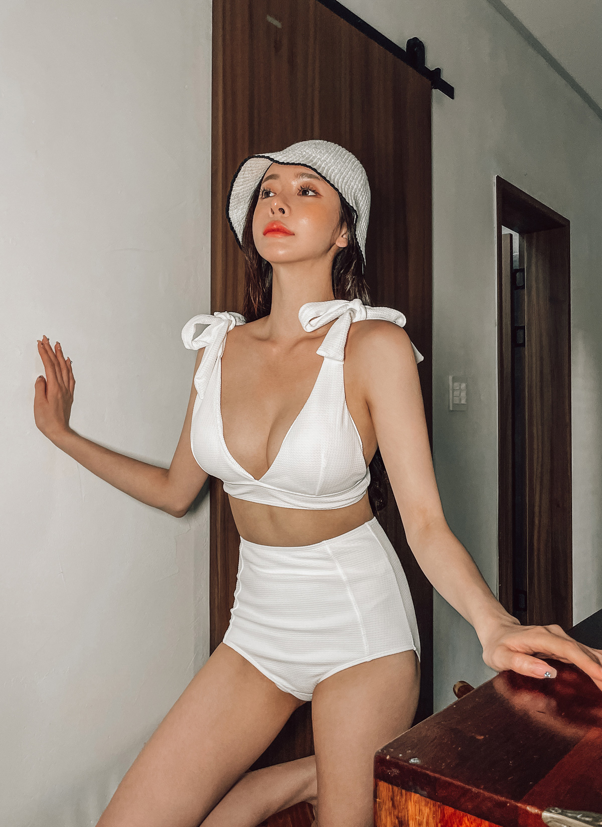 リボンショルダービキニ | レディースファッション通販 - DHOLIC