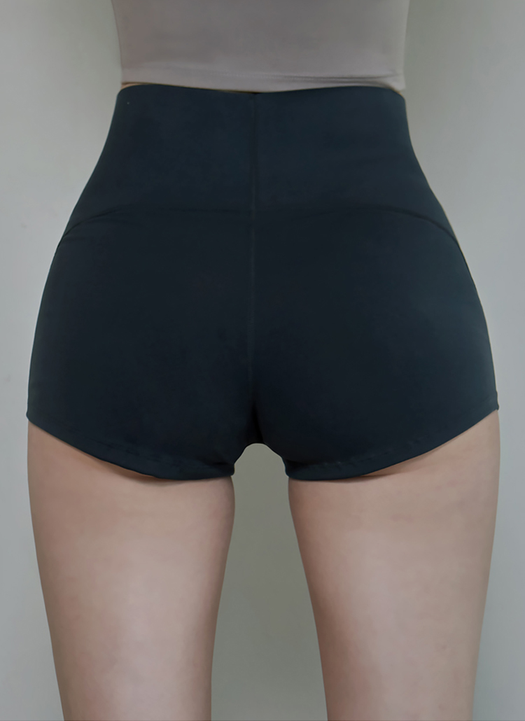 ハイウエストショートレギンス(ash gray) | レディース
