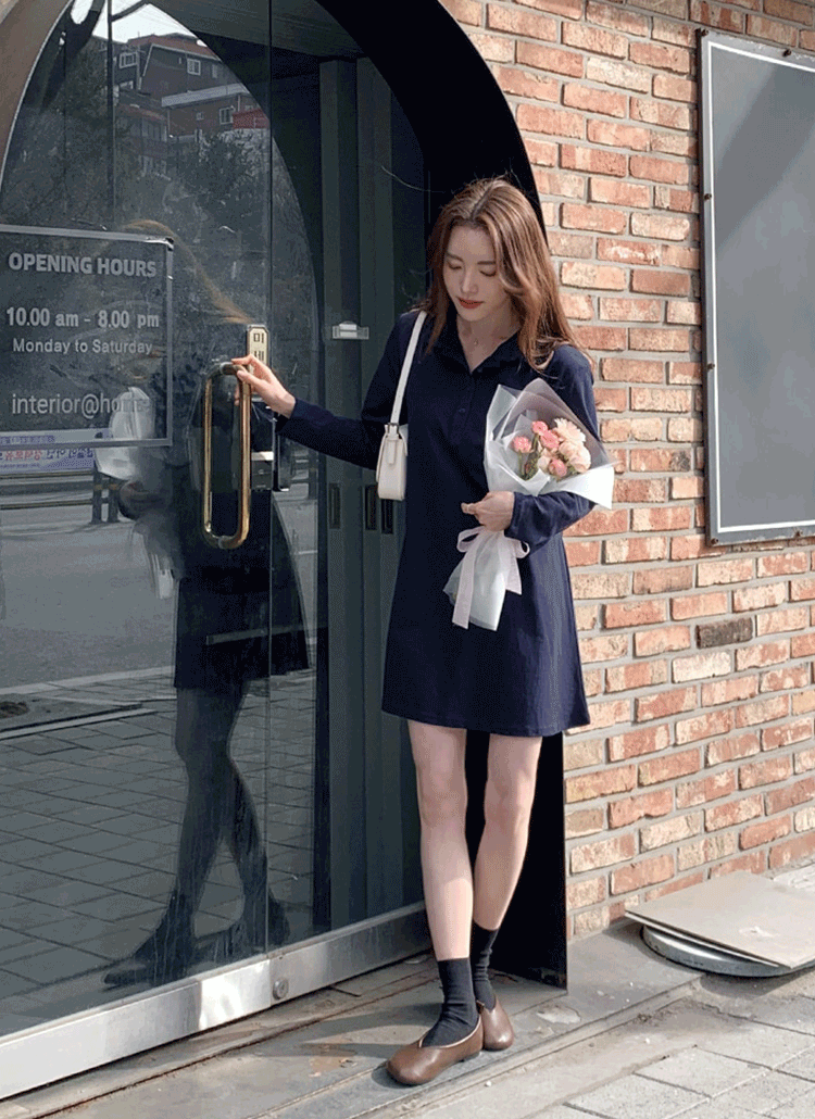 2typeポロシャツワンピース レディースファッション通販 Dholic