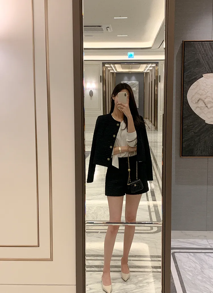 ツイードショートパンツ | reine | 詳細画像1