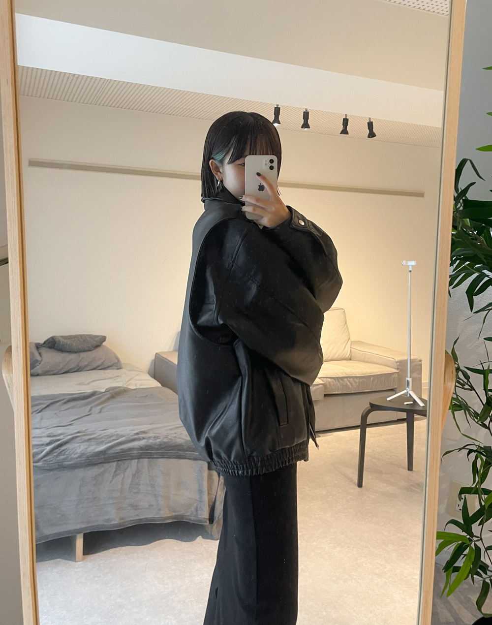 フェイクレザーブルゾン | レディースファッション通販 - DHOLIC