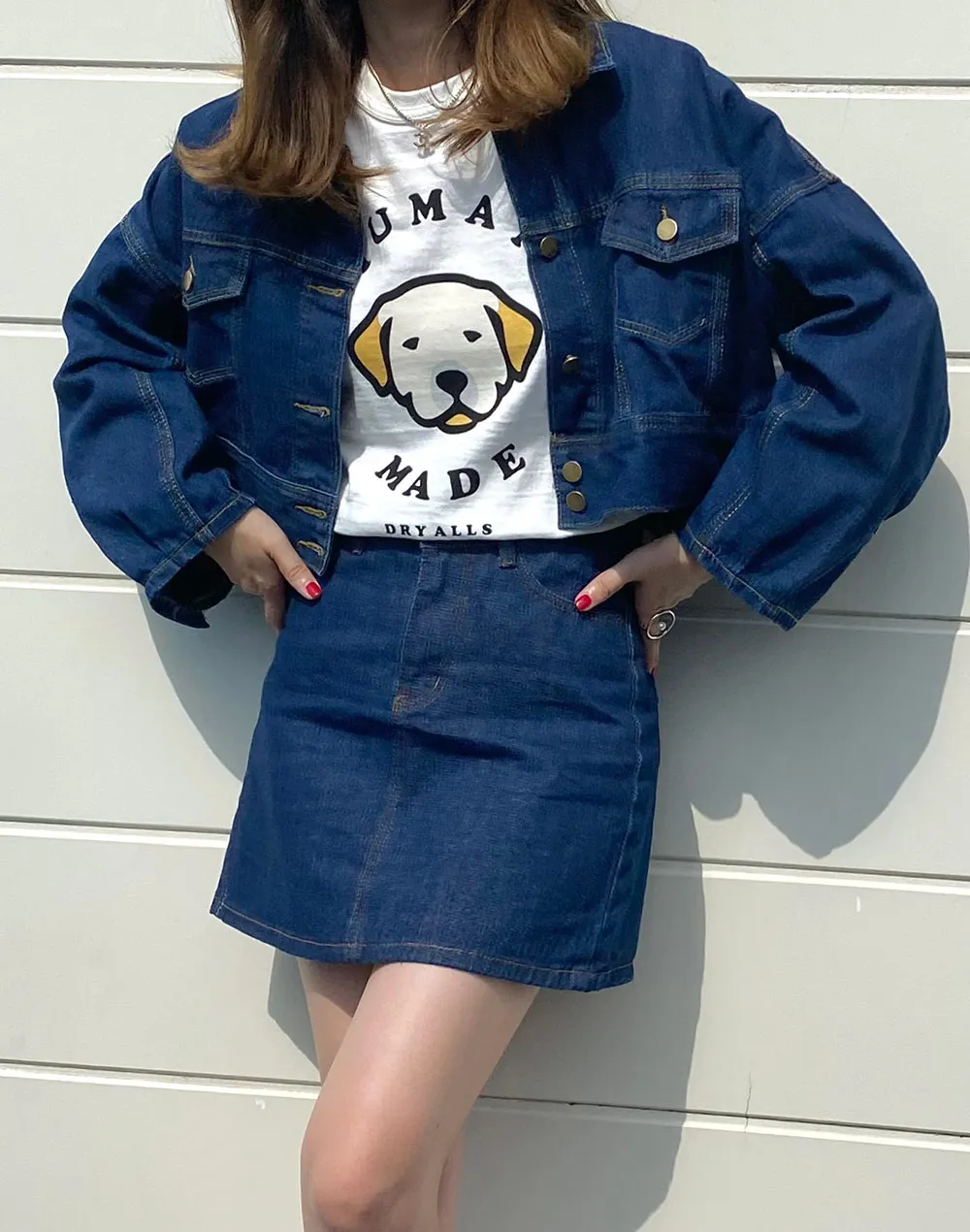 デニムジャケット・ミニスカート セットアップ | レディース 