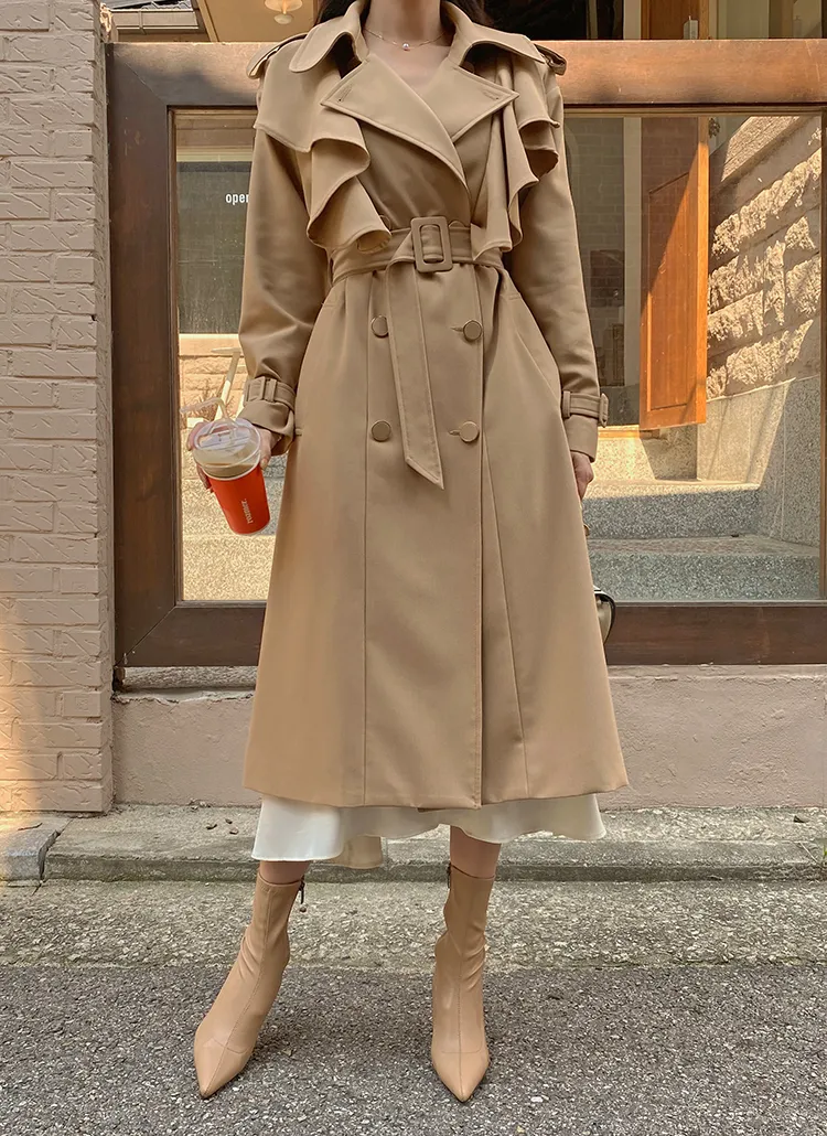 ドローストラップトレンチコート(Sサイズ) BEAUTY&YOUTH UNITED ARROWS 