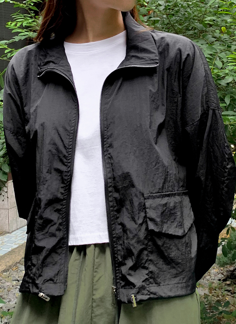 ナイロンストリングヘムジャンパー レディースファッション通販 Dholic 公式