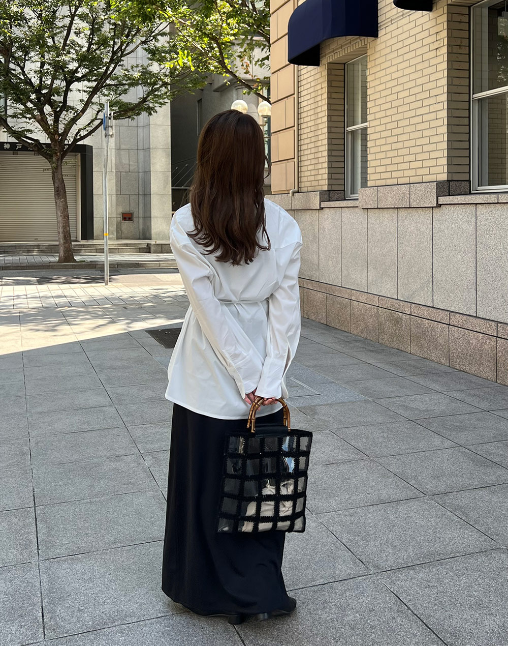 ウエストマークVネックシャツ | 詳細画像8