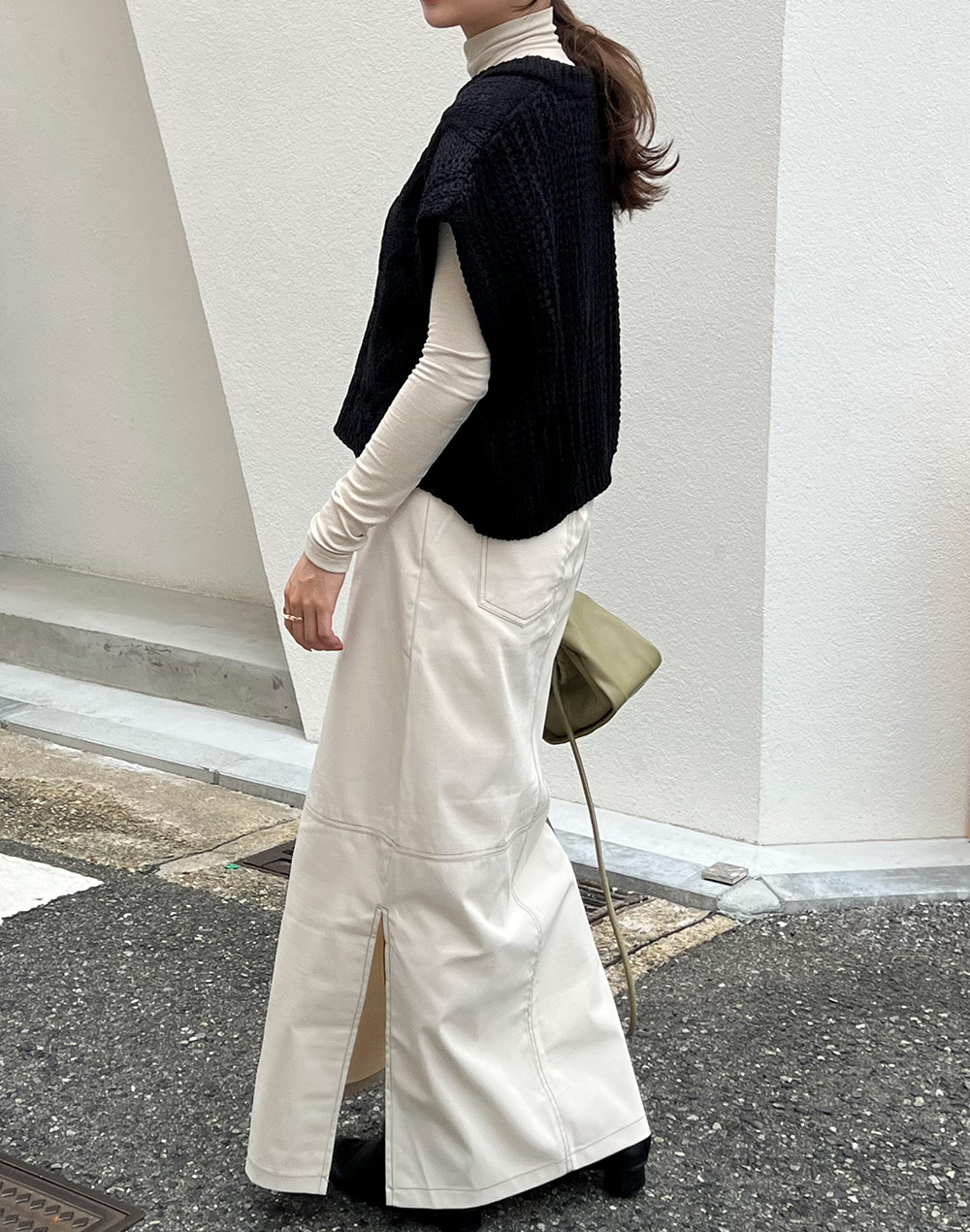 2TYPEケーブルニットベスト | 詳細画像9