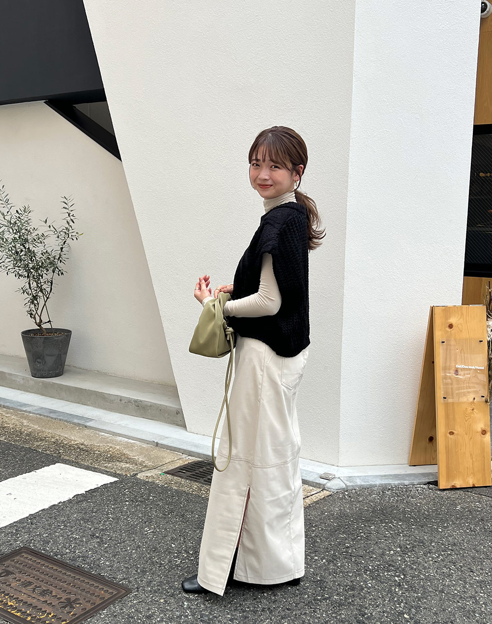 2TYPEケーブルニットベスト | 詳細画像13