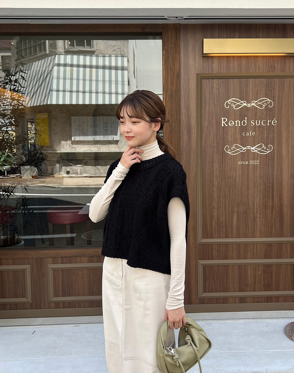 2TYPEケーブルニットベスト | 詳細画像21