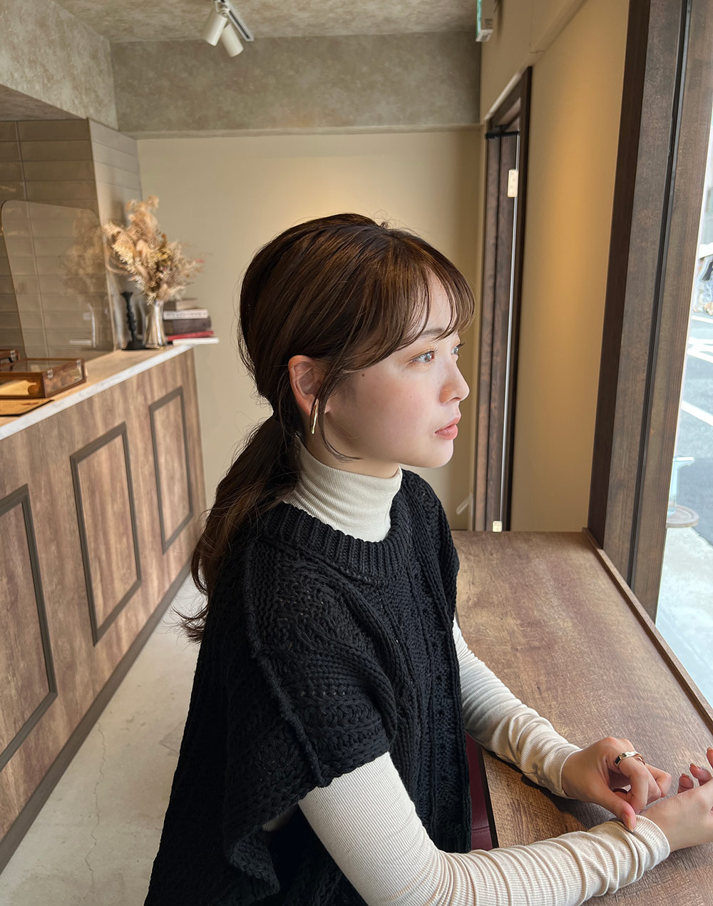 2TYPEケーブルニットベスト | 詳細画像22