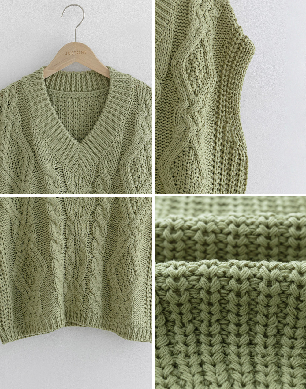 2TYPEケーブルニットベスト | 詳細画像25