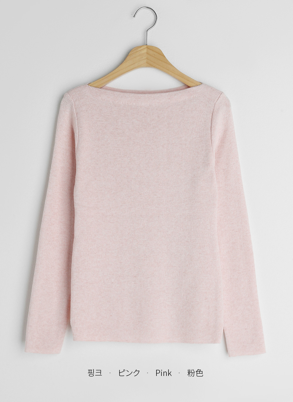 ボートネックスリムニット | DHOLIC | 詳細画像17