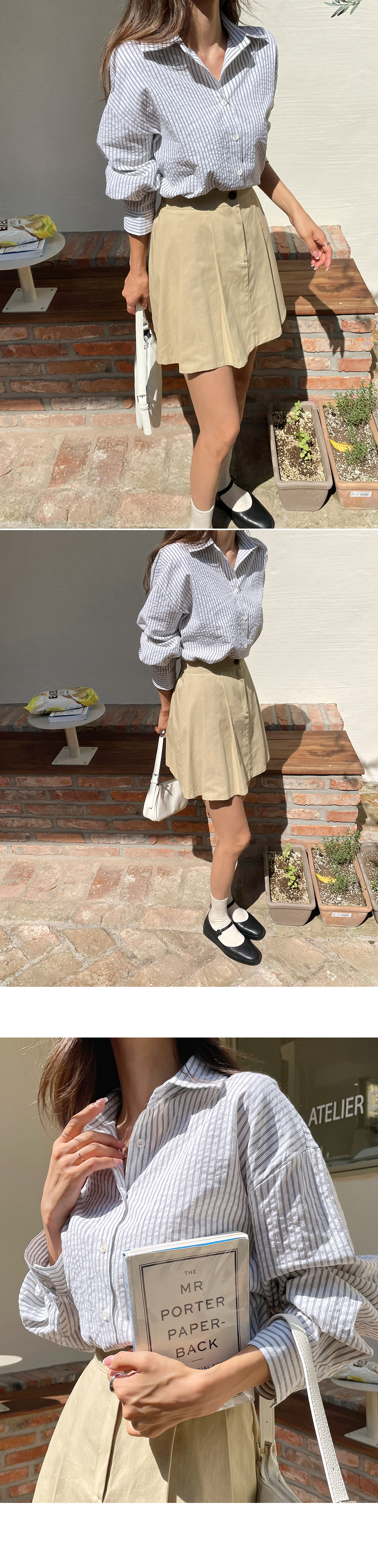 リンクルストライプシャツ | DHOLIC | 詳細画像11