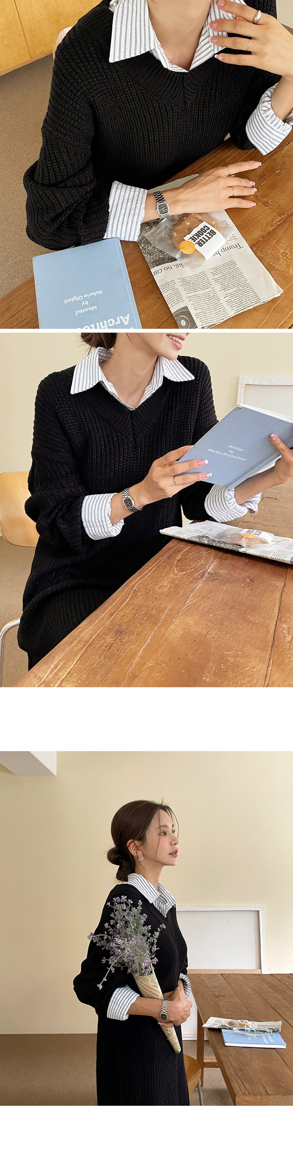 リンクルストライプシャツ | DHOLIC | 詳細画像15