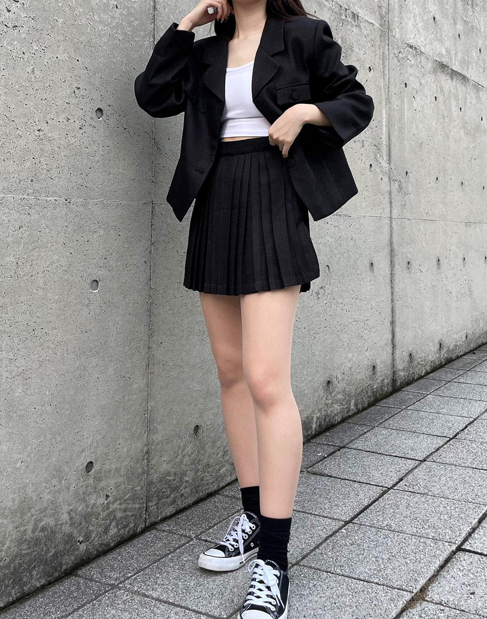 Darlingボーダーツイードミニスカート – Darich (ダーリッチ)