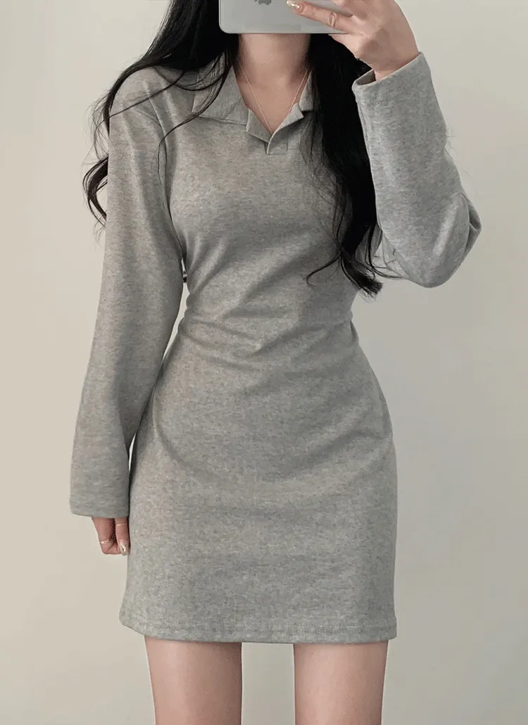 スキッパーウエストストラップワンピース | moodloveroom | 詳細画像1