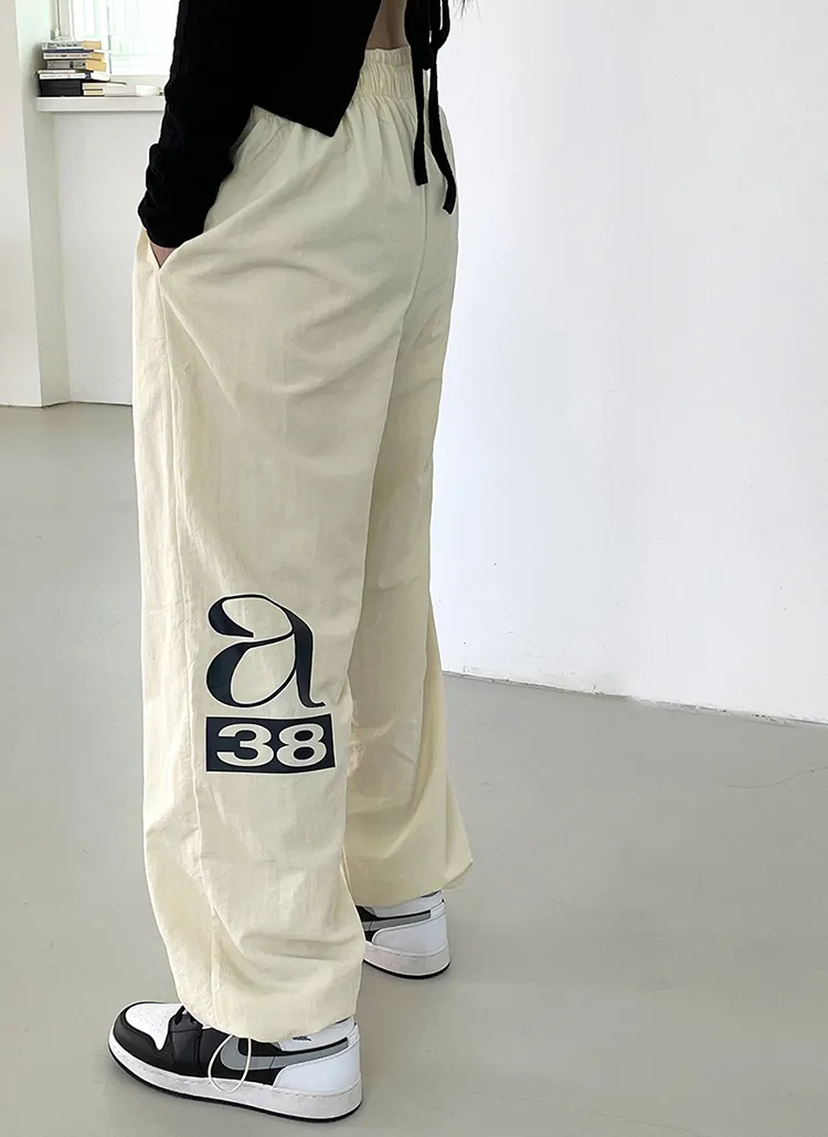 NEW BALANCE GOLF ストレッチ ジョガーパンツ ナイロン ロゴ 6 NEW