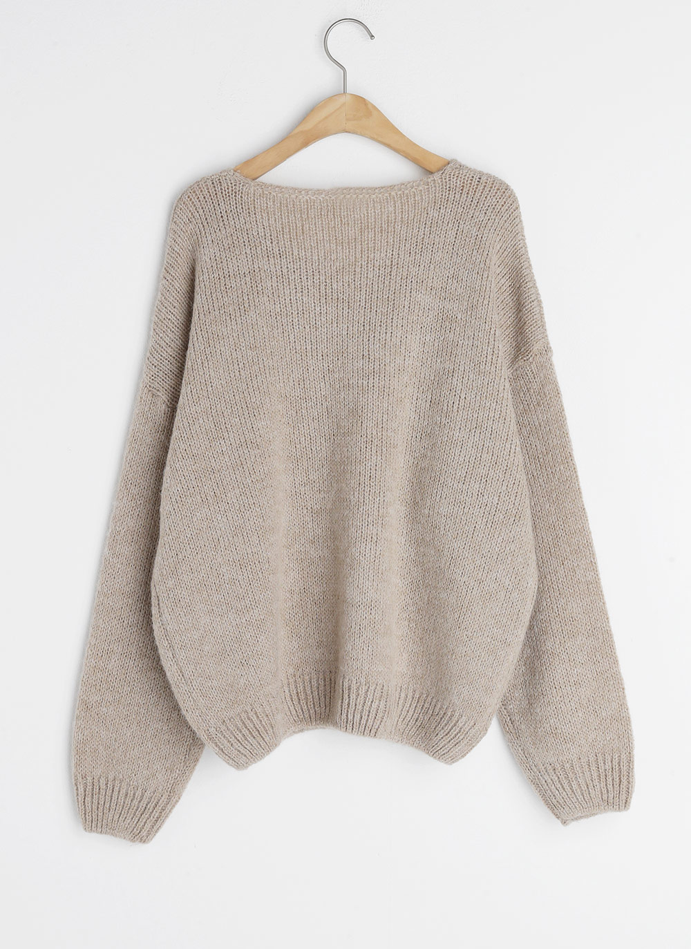 アルパカ混Vネックルーズニット | DHOLIC | 詳細画像27