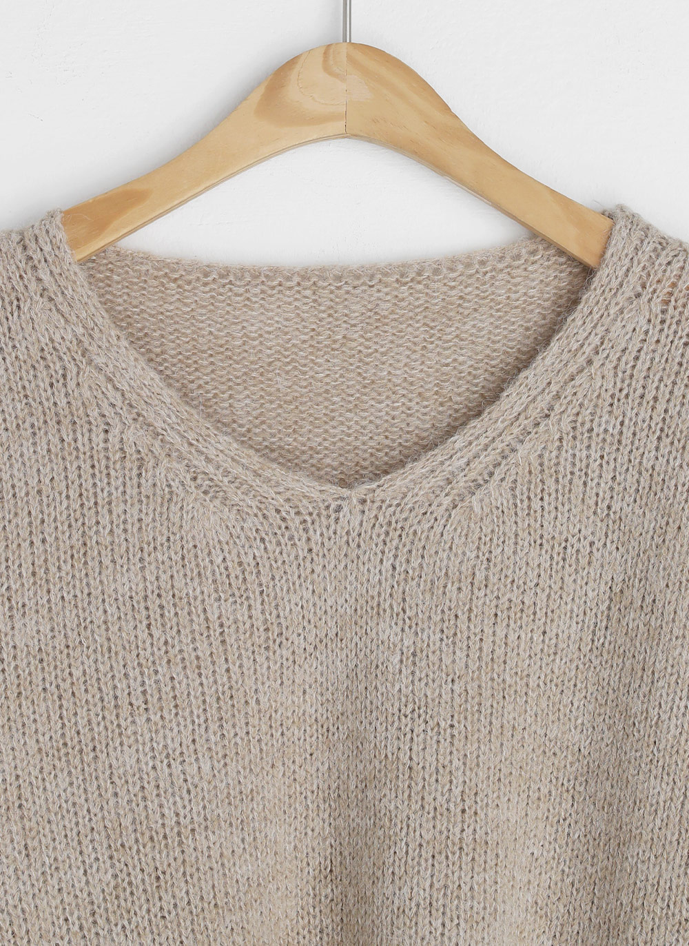 アルパカ混Vネックルーズニット | DHOLIC | 詳細画像28