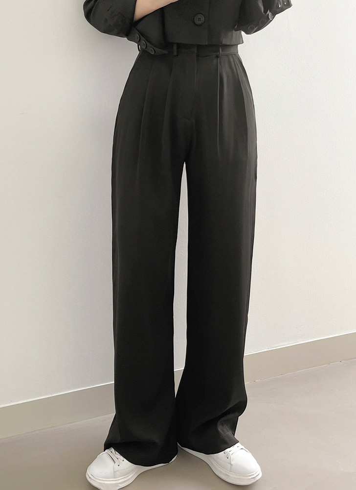 クロップドジャケット&2TYPEパンツSET | レディースファッション通販